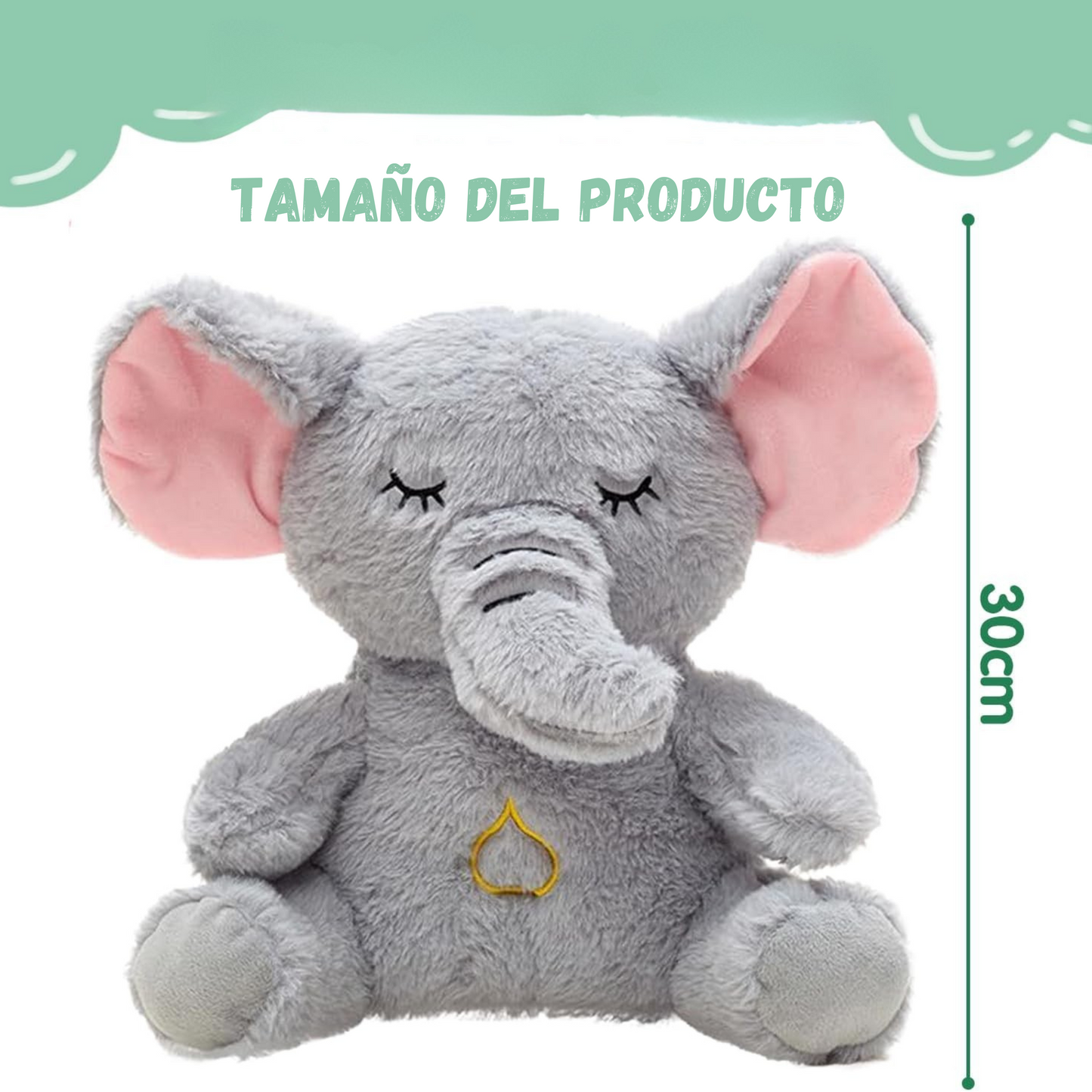 Peluche de Elefante Antiestrés